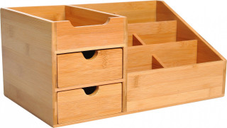 Kancelářský box se 2 zásuvkami 33x20,5x15,5 cm | přírodní č.2