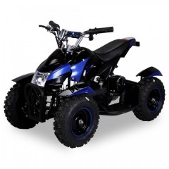 Dětská elektrická čtyřkolka ATV 800 W | černá|modrá č.1