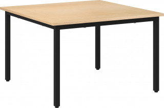 Rozkládací konferenční stolek 70x70x45 cm | přírodní č.1