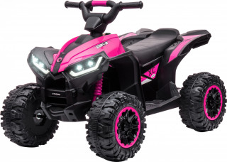 Dětská elektrická čtyřkolka 12V | růžová č.1