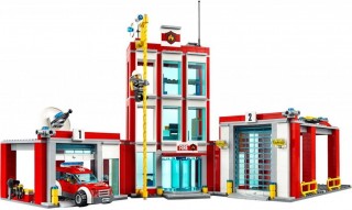 LEGO City 60110 Hasičská stanice č.3