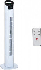 Podstavný ventilátor s dálkovým ovládáním 78,5 cm | černý + bílý č.1