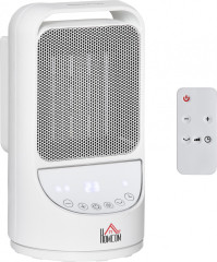 Přímotop s ventilátorem Ø15 x 28 cm | bílý č.1