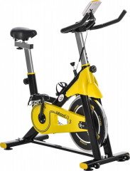 Cyklistický trenažér 50x100x101-113 cm | žlutý