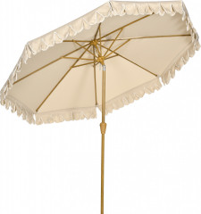 Slunečník Ø 264 cm | khaki