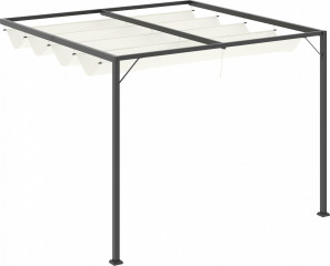 Pergola 3 x 3 m | krémově bílá