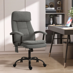 Ergonomické herní křeslo 63x70x112-121 cm | šedé č.1