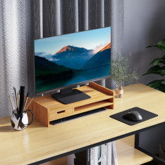 Stojan na monitor 49x25,5x11,5 cm | přírodní č.2