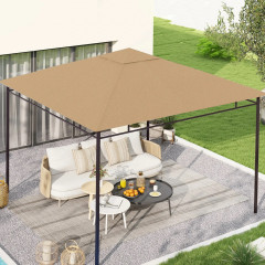 Náhradní polyesterová střecha na altán 180 g /m² 3x3 m | béžová č.3