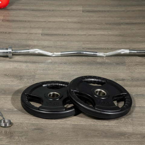 Zátěžové talíře 2x15 kg | černá č.5