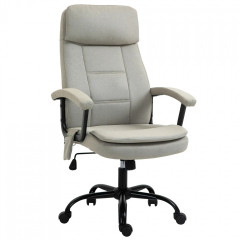 Ergonomické herní křeslo 63x70x112-121 cm | béžové č.1