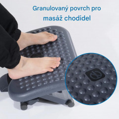 Relaxační podnožka | tmavě šedá č.3
