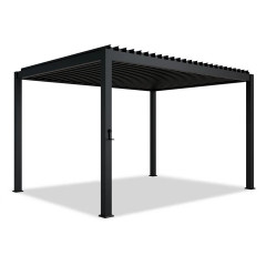 Moderní ocelová pergola 3 x 4 m | Antracit č.2