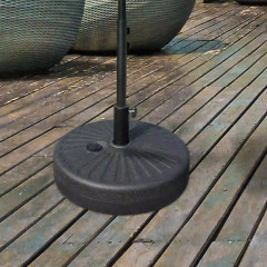 Stojan na slunečník 22 kg | černý č.1