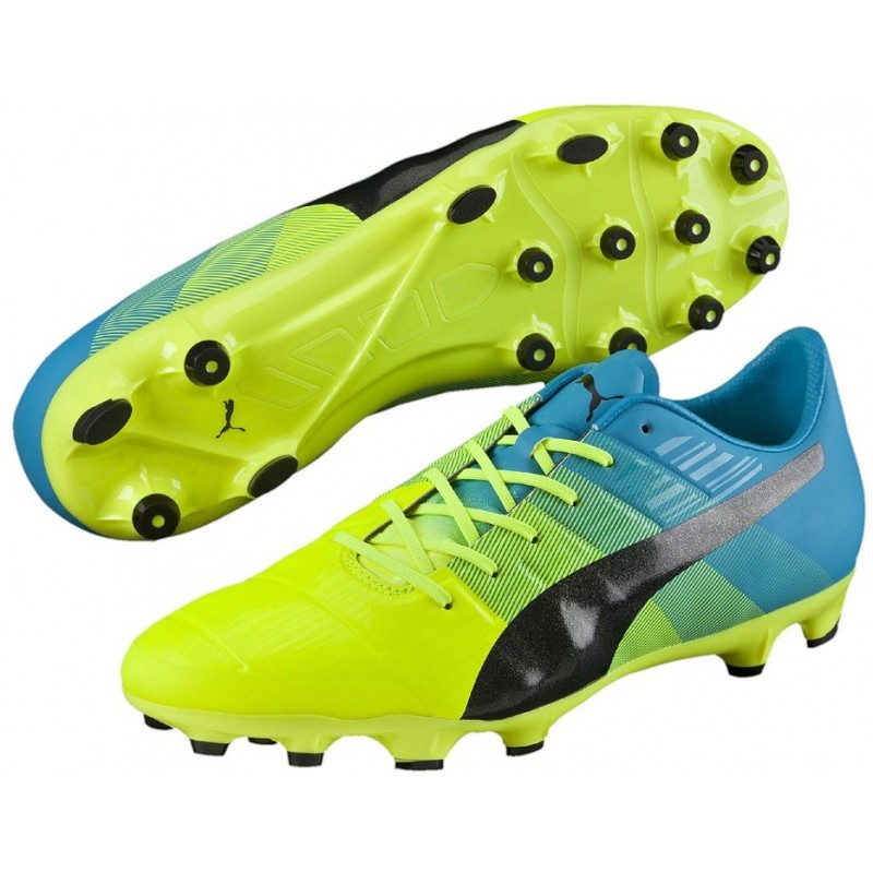 Puma Kopačky lisovky Puma evoPOWER 1.3 AG 10352601 | Yellow | velikost 46,5 (US 12,5 / UK 11,5)