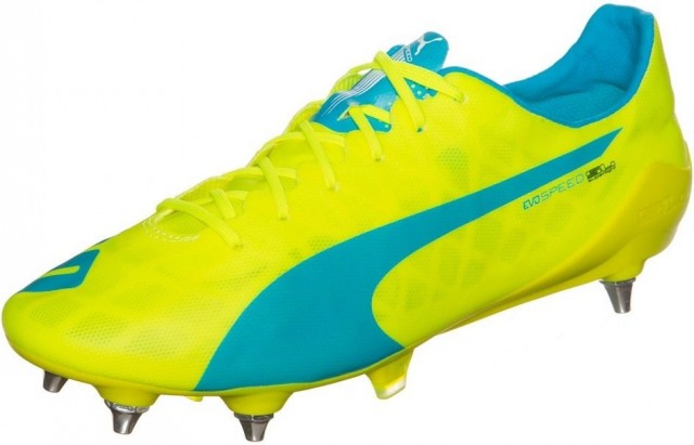 Kopačky mixy Puma evoSPEED SL SG | Yellow | velikost 46 (US 12 / UK 11) č.2