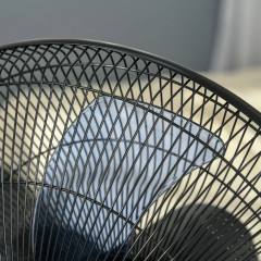 Ventilátor s rozprašovačem vody 120 cm | černý č.3