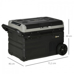 Chladicí box do auta 40L | šedo-černý č.2