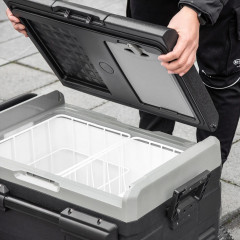 Chladicí box do auta 40L | šedo-černý č.3