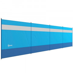 Kempingová zástěna proti větru 725 x 140 cm | modrá č.3