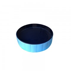 Skládací bazén pro psa 120 x 30 cm | modrý č.2