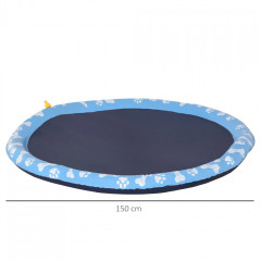 Brouzdaliště pro psy 150 cm | modré č.2