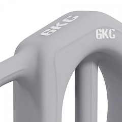 Multifunkční činka pro silový trénink 10 kg | šedá č.2