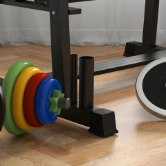 Stojan na činky nosnost do 200 kg |černá č.3