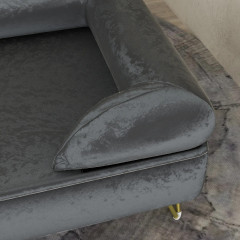 Pohovka pro psy 76x53,5x34 cm | šedá č.2
