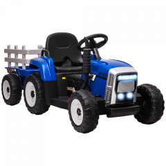 Dětský elektrický traktor na dálkové ovládání | modrý