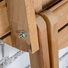 Bistro set pro 2 osoby | přírodní č.3