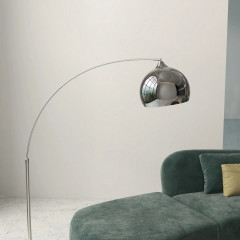 Oblouková lampa | stříbrná+černá č.2