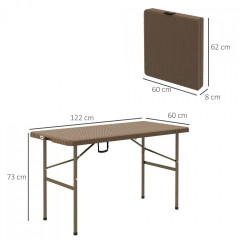 Sada 2 odkládacích stolků Ø46 + Ø60 cm | pískové č.2