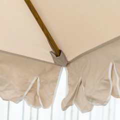Slunečník Ø 264 cm | khaki č.3