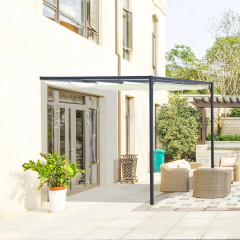 Pergola 3 x 3 m | krémově bílá č.1