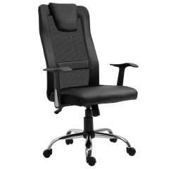 Ergonomická židle 66x73x108-118 cm | černá č.2