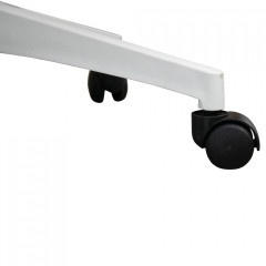 Kancelářská ergonomická židle 58 x 61 x 102-119 cm | šedá č.3
