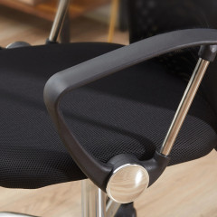 Ergonomická kancelářská židle 63 x 65 x 109-119 cm | černá č.2