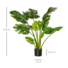 Umělá rostlina 110 cm | zelená č.2
