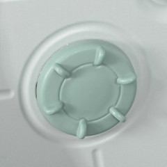 Učící se věžová stolička 43,5x38,5x61cm | modrá+šedá č.2