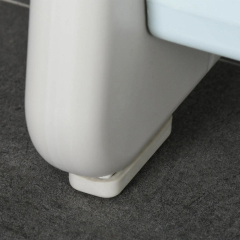 Učící se věžová stolička 43,5x38,5x61cm | modrá+šedá č.4