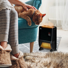 2 v 1 ohřívač s ventilátorem | černá č.1