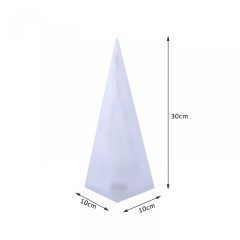 Vánoční pyramida 30 cm | 10 LED teplá bílá č.3