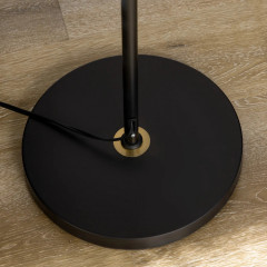 Stojací lampa | černá+zlatá č.3