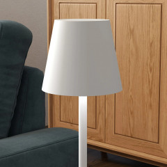 Dobíjecí stolní lampa | bílá č.2